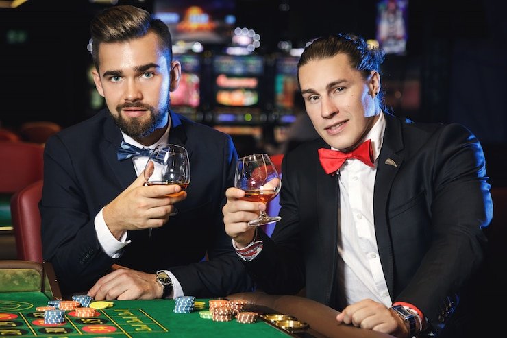 Meja Baccarat Live Casino mpo569 dengan dealer profesional dan tampilan kartu langsung